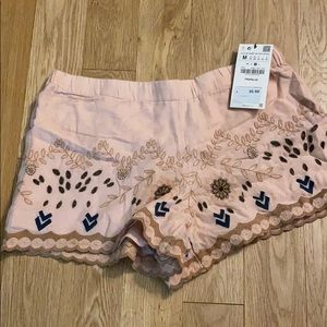 Zara - Pink floral short